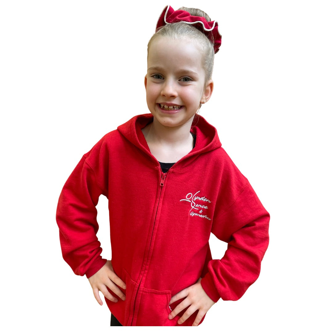 Red Lynden Hoodie