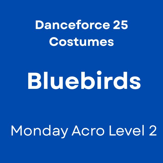 Bluebirds - Danceforce 25 Costumes