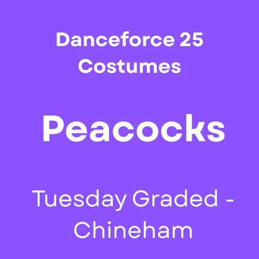 Peacocks - Danceforce 25 Costumes