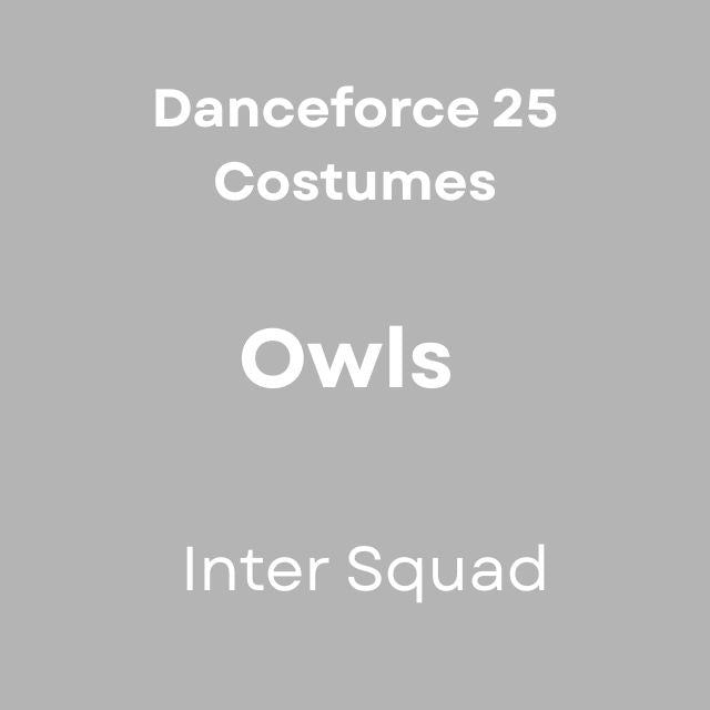 Owls - Danceforce 25 Costumes